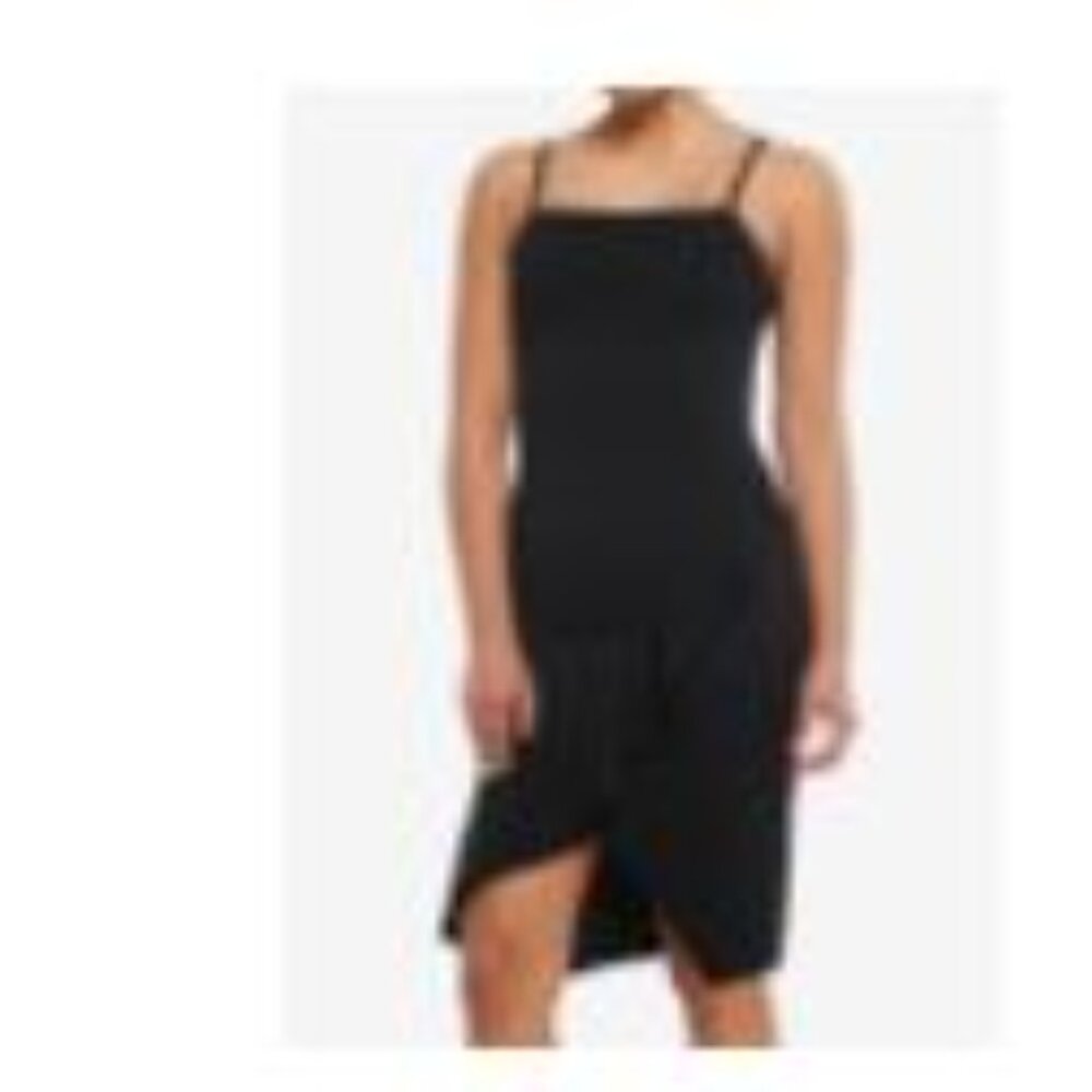 Hot Topic Almost Famous Spaghetti Strap & Ruffle Midi Dress NWT Size L - Picture 12 of 12